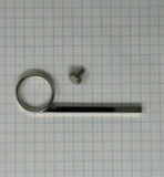 Bach Trumpet, 3rd Slide Finger Push Rod, TR300 / FH200, 4.5mm with Screw, Nickel