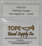 Valve Kit, King Marching Trumpet (K12) Repair Kit