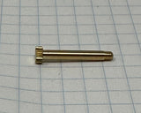 Universal Water Key Screw, Brass Finish, D3mm x L24mm