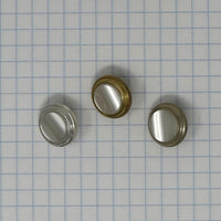 Bach Finger Buttons, Cornet, Flugelhorn, Trumpet, Nickel, Lacquer, or Silver with Pearl