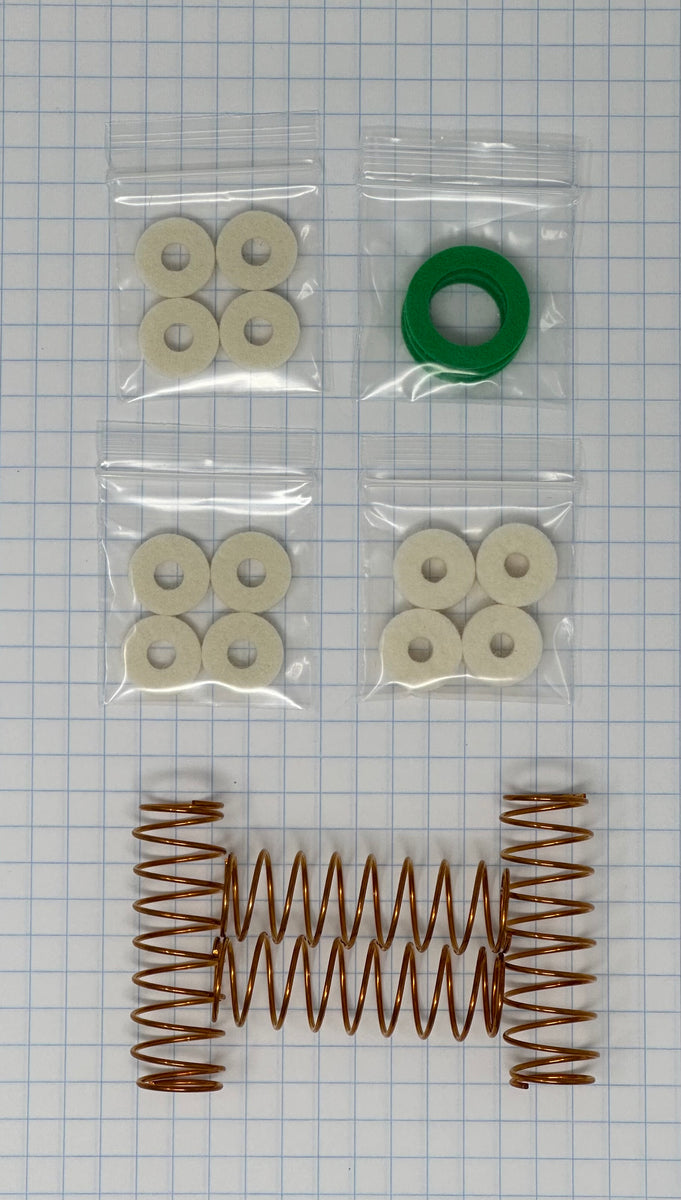 Valve Kit for King 4-Valve 2341 Tuba | TOPE Band Supply – TOPE Band ...