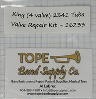 Valve Kit, King (4 valve)  2341 Tuba