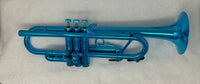 Allora Bb Trumpet - Plastic Metallic Blue, Preowned