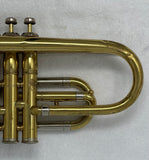 HN White Cleveland Cornet with Soft Case - Lacquer