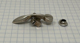 Trumpet Parts - Various components from a Silver-Plate JH Darby Bb Trumpet