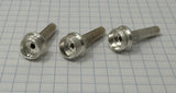 Trumpet Parts - Various components from a Silver-Plate JH Darby Bb Trumpet