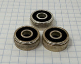 Trumpet Parts - Various components from a Silver-Plate JH Darby Bb Trumpet