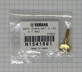 Yamaha Saxophone Neck Screw, Lacquer or Silver-Plate, Genuine Yamaha