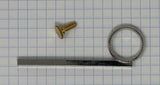 Olds Ambassador Cornet Trumpet 3rd Slide Finger Push Rod (Finger Ring) with Lyre Screw