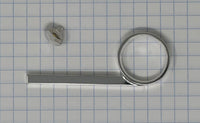 Yamaha 3rd Slide Finger Push Rod (Finger Ring), 4.5mm with Lyre Screw