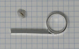 Yamaha 3rd Slide Finger Push Rod (Finger Ring), 4.5mm with Lyre Screw