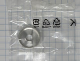 Yamaha Top Valve Cap, Yamaha Pro Trumpet and many Others, Silver-Plate
