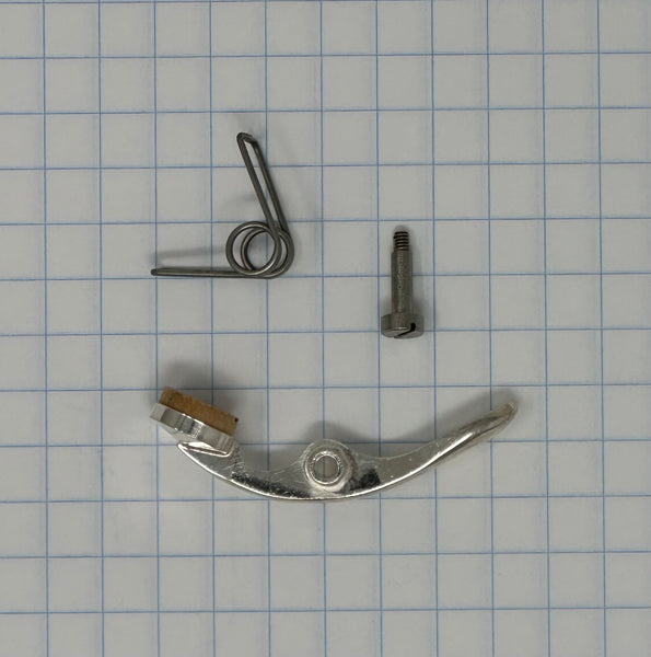 Blessing BTR1287 Trumpet Water Key Kit, 3rd Slide, Silver-Plate
