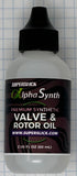 Premium Synthetic Valve & Rotor Oil, 2oz