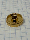 Jupiter Trumpet, JTR-1602, Valve Cap, Top or Bottom, Gold Finish