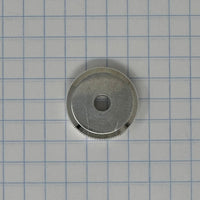 Blessing 1287/1277 trumpet bottom valve cap, silver-plate