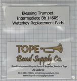 Blessing 1460S Bb trumpet waterkey replacement parts