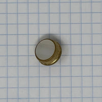Finger Button, King older Cornet & Trumpets, Brass or Silver with Pearl