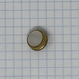 Finger Button, King older Cornet & Trumpets, Brass or Silver with Pearl