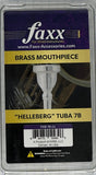 FAXX "Helleberg" Tuba Mouthpiece 7B