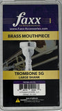 FAXX Trombone Brass Mouthpiece, 5G