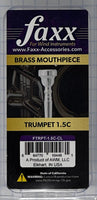 FAXX Trumpet Brass Mouthpiece, 1.5C