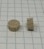 Water Key Natural Spit Valve Cork, 3/8" x 3/16", straight or tapered, You Choose