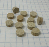 Water Key Natural Spit Valve Cork, 3/8" x 3/16", straight or tapered, You Choose