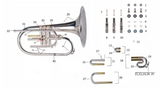 King K20 Marching Mellophone, Valve Repair Kit