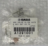 Yamaha Trumpet, Water Key Set, 3rd Slide - Silver Finish