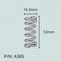 Valve Springs, Universal Sousaphone & Tuba, Besson Size, Set of 3 or 4