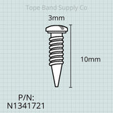 Yamaha Saxophone, Pivot Screw, 2 each