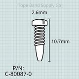Pivot Screw Conn Saxophones, 2 each