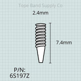 Leblanc, Selmer, & Vito Clarinet Pivot Screws, 2 each