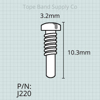 Pivot Screw, Armstrong Saxophones, 2 each