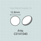 Finger Button Pearl Inlay, Yamaha Flugelhorn, 1 each