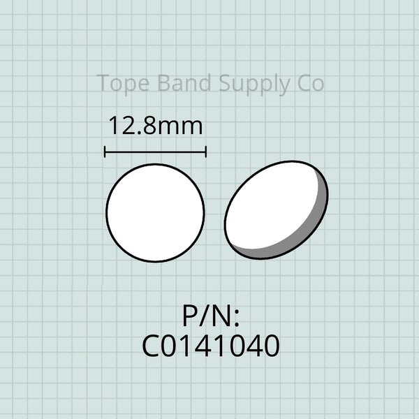 Finger Button Pearl Inlay, Yamaha Flugelhorn, 1 each