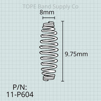 Valve Springs, Jupiter Trumpet, Set of 3