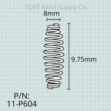 Valve Springs, Jupiter Trumpet, Set of 3