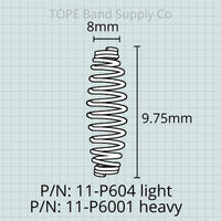 Valve Springs, Jupiter Trumpet, Set of 3