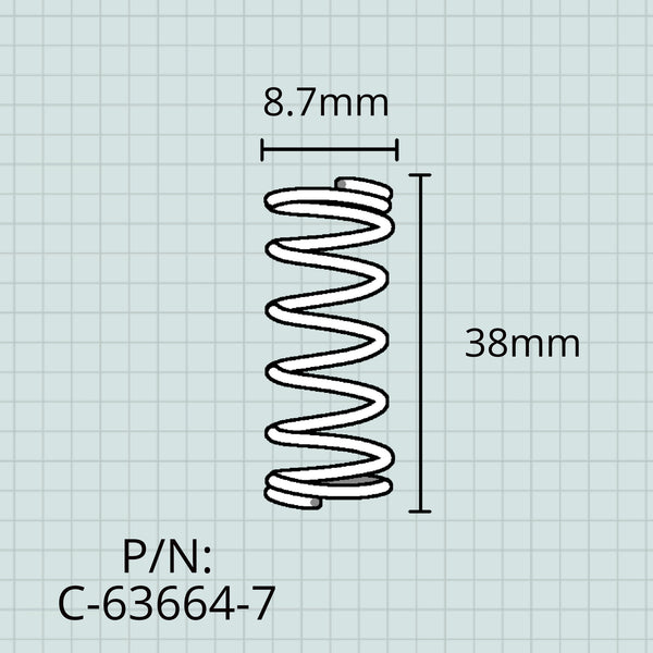 Valve Springs, Conn, Victor, Cornet & Trumpet, Set of 3