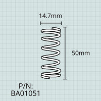 Valve Springs, Bach, Conn, King, Euphonium, Baritone, & Trombone, Set of 3 or 4