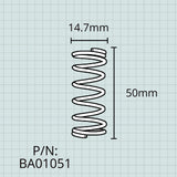 Valve Springs, Bach, Conn, King, Euphonium, Baritone, & Trombone, Set of 3 or 4
