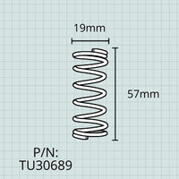Valve Springs, Conn 12J, 12JSP, 14J & King 1135 (3) or Conn 5J (4) Tubas