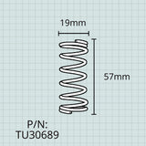 Valve Springs, Conn 12J, 12JSP, 14J & King 1135 (3) or Conn 5J (4) Tubas