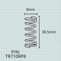 Valve Springs, Prelude Trumpet, TR710 & TR711, Set of 3