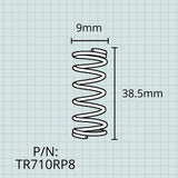 Valve Springs, Prelude Trumpet, TR710 & TR711, Set of 3