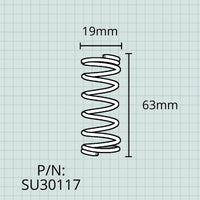 Valve Springs, Conn, 20K & 22K Sousaphone, Set of 3