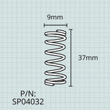 Valve Springs, Conn & King Trumpets, Very Common, Set of 3