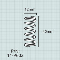 Jupiter JFH-846 Flugelhorn, JAL-456 Alto Horn, Valve Springs, Set of 3